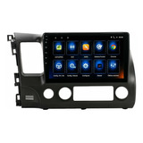 Central Multimidia Honda Civic 2008 Android 10p + Tv Digital