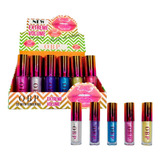 Lip Gloss Glitter Extreme Volumen 3d Colores Y Sabores 24pzs