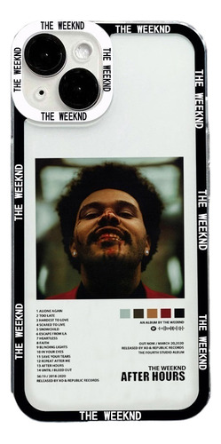 Funda De Teléfono The Weeknd Con Póster Minimalista Para Iph