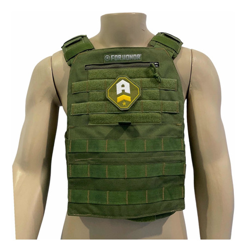 Colete Forhonor Plate Carrier Modular Tatico Militar Verde