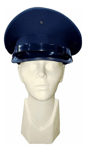 Gorra Kepi Azul Marino Banda De Guerra Escolta Policía | Meses sin interés