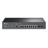 Switch 8 Puertos Gigabit Y 2 Puertos L2 Admin Sfp Tl-sg3210