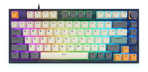 Teclado Mecánico Skyloong Gk75 Tigrey Inalambrico Español