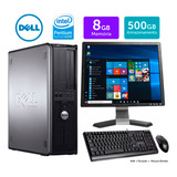 Desktop Barato Dell Optiplex Dual Core 8gb Ddr3 500gb + 17 