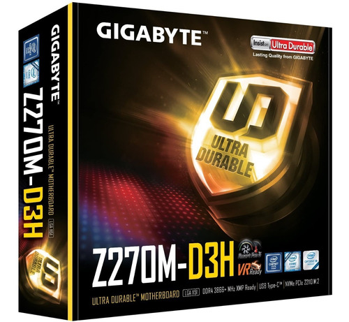 Placa Mae Gigabyte Z270 Nova + I7 7700k Silicon