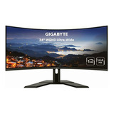 Gigabyte Monitor Gaming Curvo De 34 , Qhd, Ultra Wide;