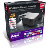 Rca 720p Roku Proyector De Cine En Casa Inteligente Rpj133 - Color Negro