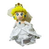 Pelúcia Princesa Peach Casamento Mario Odyssey Luigi Bowser