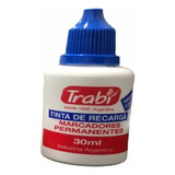 Tinta Trabi 30ml Recarga P/ Marcador Permanente Al Solvente