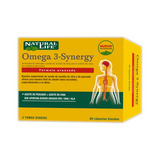 Natural Life Omega 3-synergy X60 Cápsulas Blandas