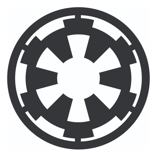 Calco Vinilo Sticker Star Wars Galactic Empire Auto Tuning