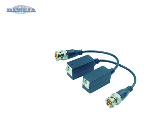 Par De Transceptores Balun Video Cctv Pasivos 