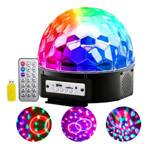 Bola De Luces Con Bluetooth Magic Disco