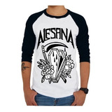 Playera Jersey 3/4 Alesana Banda 2024 Mexico Tour