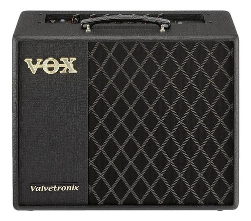 Amplificador Vox Vtx Series Vt40x Valvular Para Guitarra De 40w Color Negro