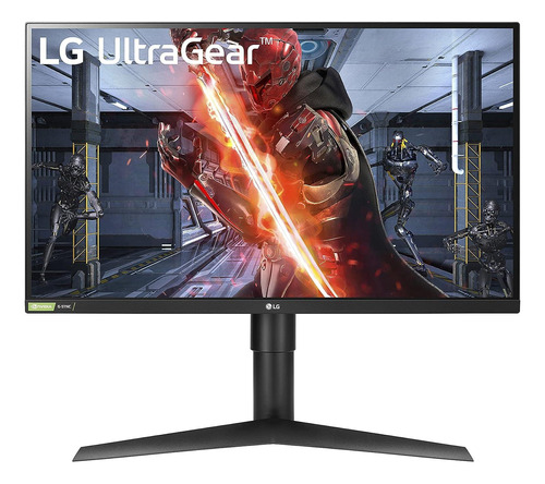 Monitor Ips Qhd 27  LG 27gl83a-b Color Negro Compatible Con