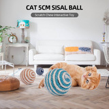 Sisal Fittings Chew Interactive Cat Para Gatitos Y Gatos Scr