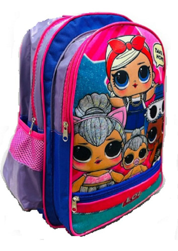 Mochila Lol Surprise Costas Bolsa Infantil Escolar Feminina