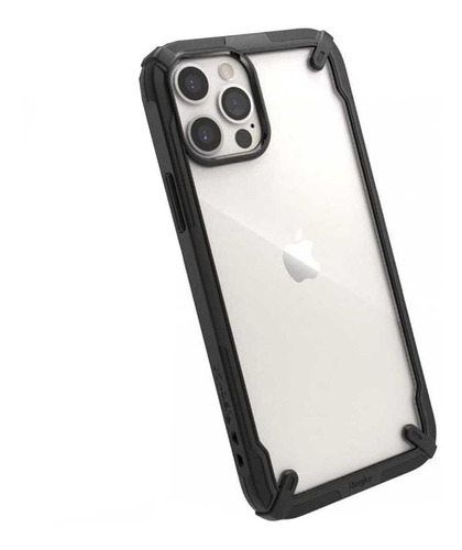 Funda Protector Ringke Fusion X Para iPhone 12 Mini + Vidrio