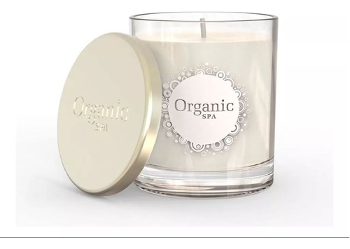 Velas Perfumadas De Soja Organic Spa 