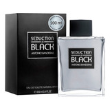 Antonio Banderas Black Seduction 200ml Edt Para Hombre