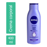 Crema Nivea Soft Milk Con Karite Botella Con 400 Ml