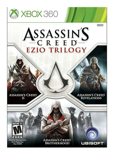 Assassins Creed Ezio Trilogy Xbox 360 Físico Sellado Nuevo