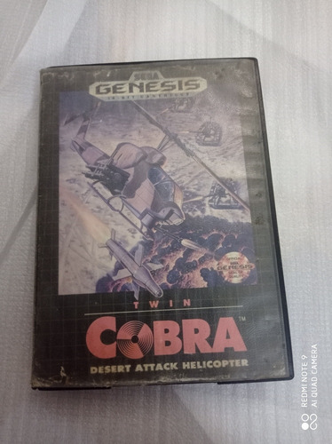 Twin Cobra Usado Daños En Case Sega Génesis 