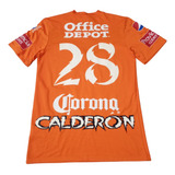 Camisa Jogo Pachuca Do México 2017 Laranja 28 P 