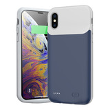 Funda De Bateria Para iPhone XS Max, Bateria Portatil Mejora