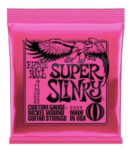 Cuerdas Guitarra Electrica Ernie Ball 9