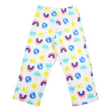 Pantalon Termico De Pijama Arcoiris Para Niña Carters 