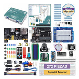 Kit Compatible Arduino Uno R3 Electronica  Español Tutorial