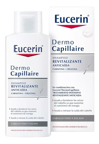 Eucerin Dermocapillaire Shampoo Revitalizante Anticaída 250