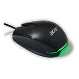 Acer Mouse Gamer Omw920 4 Botones 6400dpi Rgb Color Negro