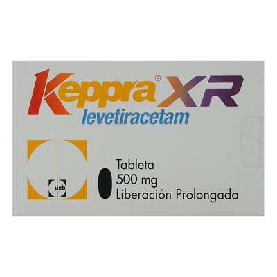Keppra Xr Tabletas De Liberación Prolongada 500 Mg, 30 Tabletas | Envío gratis