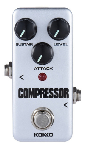 Pedal De Efectos Kokko Fcp2 Mini Compressor Para Guitarra