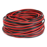 Cable D Audio Parlantes Altavoces 2x1.5 Rojo/negro 50 Metrs 