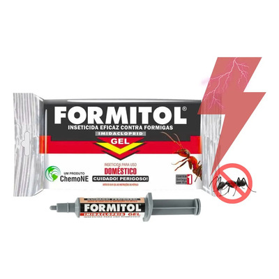 Veneno Anti Formiga Gel Isca Formitol Caseira Extra Forte | Frete grátis