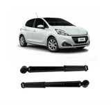 Kit X2 Amortiguador Trasero Peugeot 208 1.6 16v Vti Feline