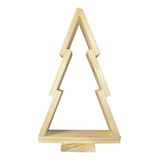 Arbol Navidad De Pie 90x40 Nórdico Minimalista Madera Pino