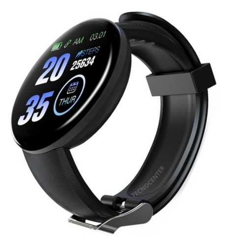Smartwatch Reloj Inteligente Ruffo D18 Negro Deportes Pasos Color De La Caja Unico