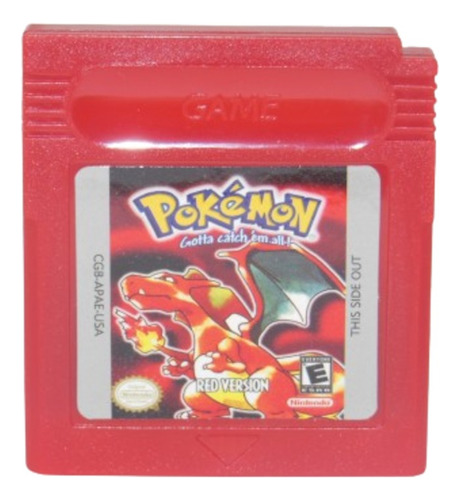 Pokemon Red Game Boy Color Salvando Gba Advance