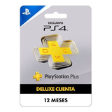 Playstation Ps Plus Deluxe 12 Meses Ps4 | Fullgameschile