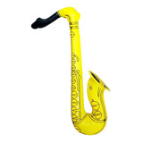 Inflable De Cotillón-forma De Saxo -trompeta-carioca-- X 1 