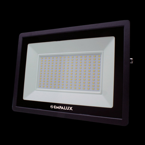 Kit 4x Refletor Holofote Led Super Slim 200w 6.500k Empalux 