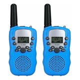 Set 2 Radio Walkie Talkie For Niños Con Alcance De 5 Km