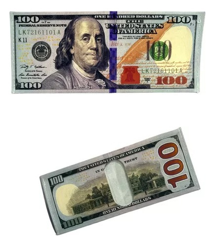 Billetera 100 Dólares Diseño Exclusivo Regalo Original