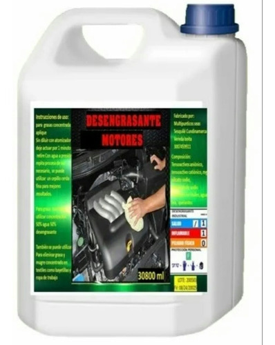 Kit Para Carros Lavado En Seco Y Desengrasante Motores