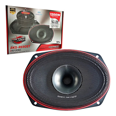 Medio Rango C\u002Fdriver 6x9 puLG Rock Series Rks-r690st 1200w Color Negro | Meses sin interés